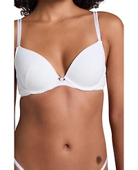 Hunkemoller Women's Pointelle Padded Underwired Bra