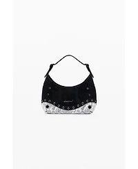 Desigual Women's Small studded snake bag