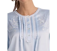 Miss Elaine Women's Long Sleeve Sleepwear Gown