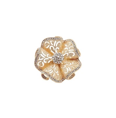 Sohi Floral Statement Ring