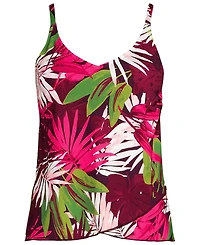 Lands' End Women's Dd-Cup Tulip Hem Tankini Top