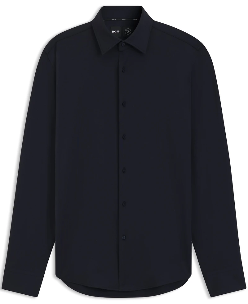 Boss by Hugo Men's Performance-Stretch Slim-Fit Dress Shirt
