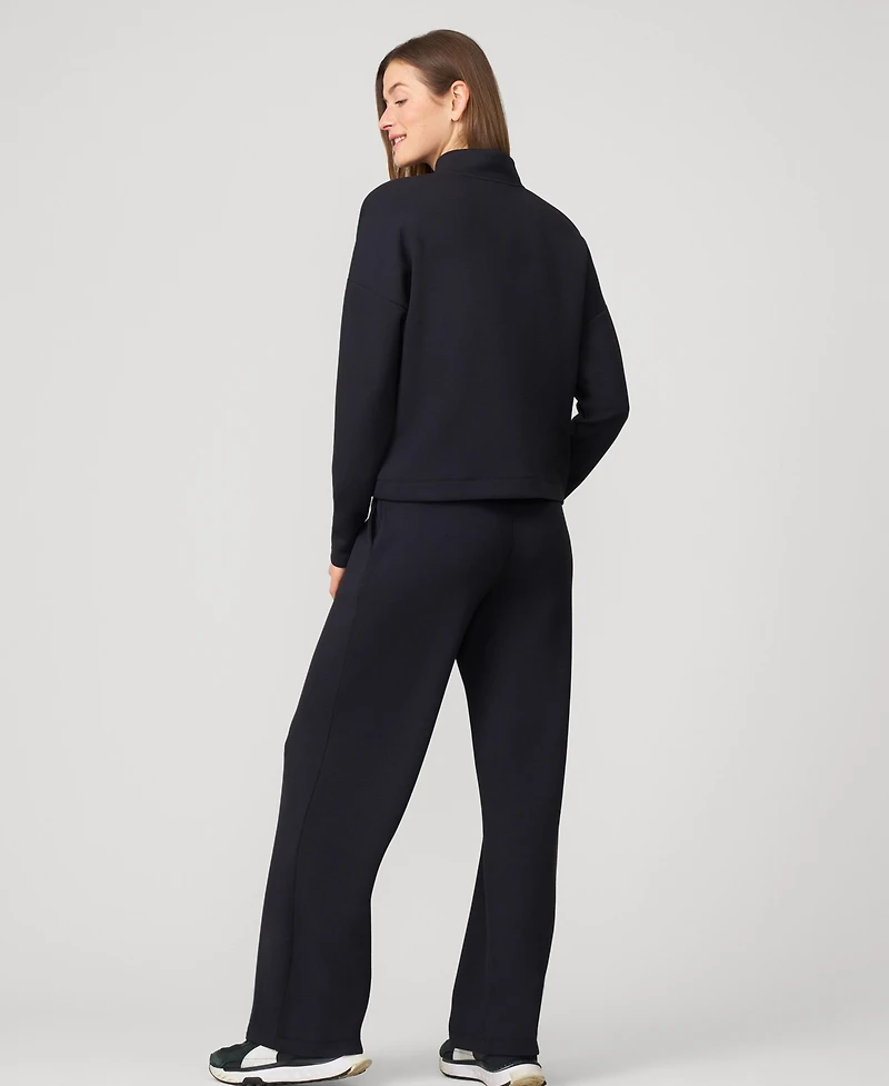 Cable & Gauge Grommet Detail Top Wide Leg Pant Lounge Set