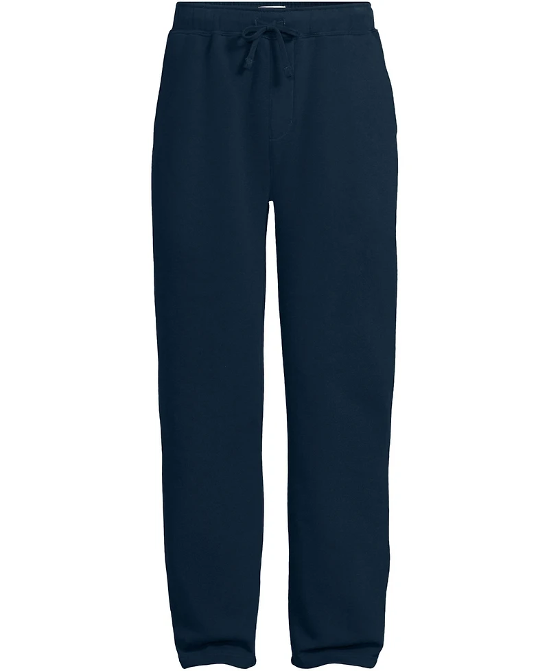 Lands' End Men's Serious Sweats Wide Leg Pant
