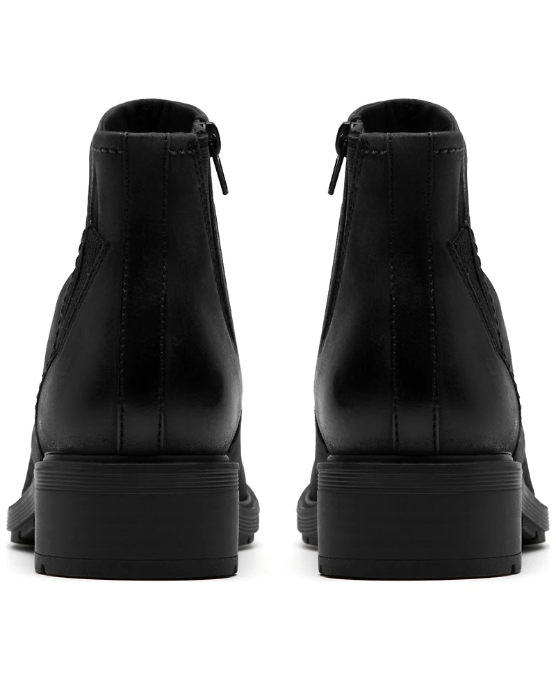 Clarks Collection Women's Hearth Sofia Block Heel Boots