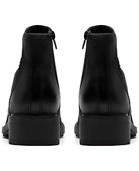 Clarks Collection Women's Hearth Sofia Block Heel Boots