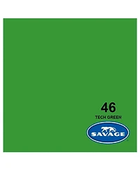 Savage Widetone Seamless Background Paper, 86" wide x 36' Tech Green, #46 - Bundle With Flashpoint 10' Background Support System Air Cushioned,