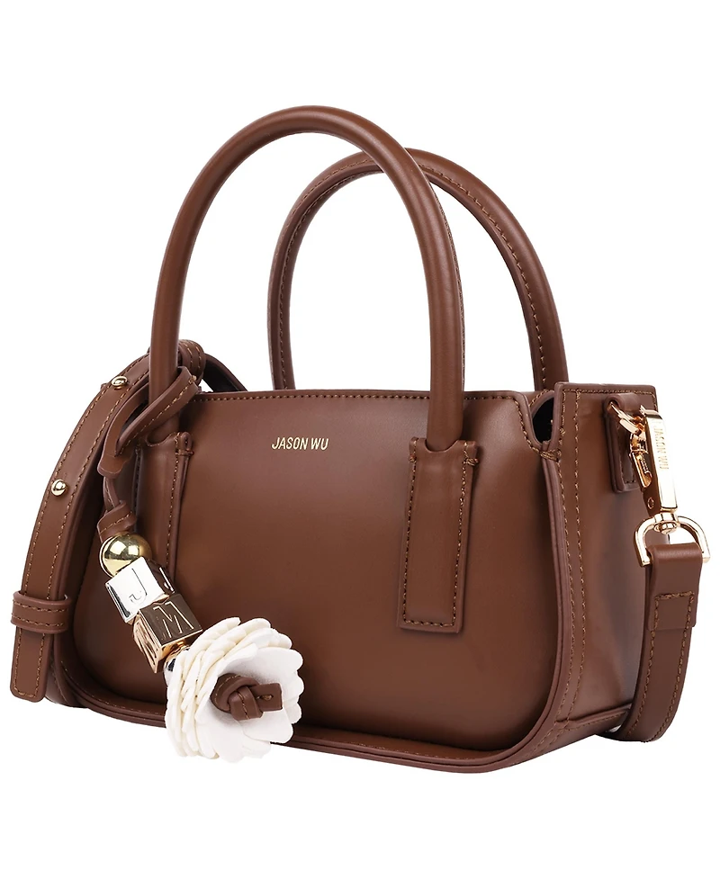 Jason Wu Structured Mini Bag with Removable Crossbody Strap & Jw Charm