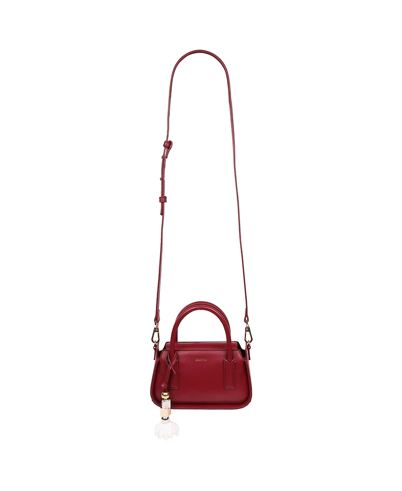 Jason Wu Structured Mini Bag with Removable Crossbody Strap & Jw Charm