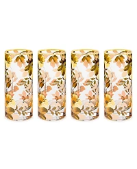 MacKenzie-Childs Wild Rose Highball Glasses, Set of 4