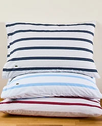 Lacoste Archive 200-Thread Count Cotton -Pc. Sheet Set