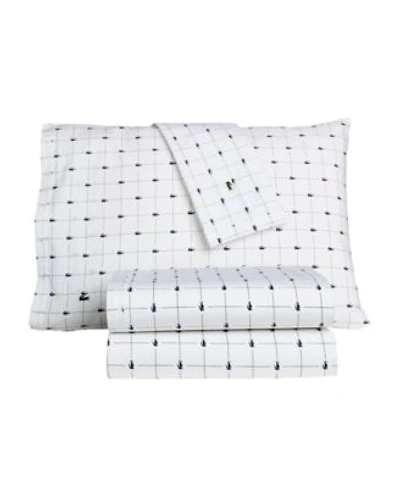 Lacoste Slice Cotton Sheet Set