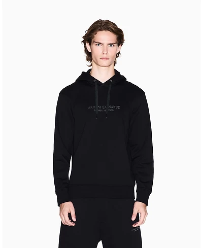 A|X Armani Exchange Men's Milan Ny Logo Hoodie