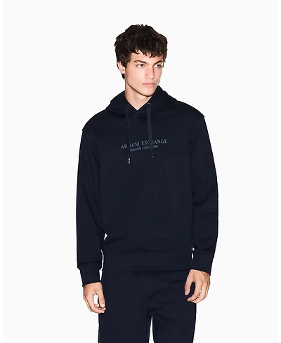 A|X Armani Exchange Men's Milan Ny Logo Hoodie
