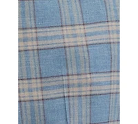 Tayion Collection Men's Classic-Fit Plaid Suit Separate Pants