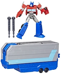 Transformers EarthSpark Optimus Prime Battle Trailer