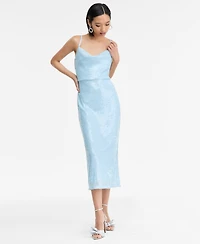 I.n.c. International Concepts Women's Sleeveless Sequin Dress, Macy's Exclusive