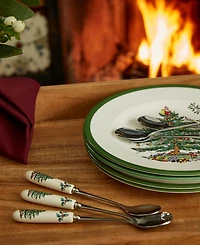 Spode Christmas Tree Teaspoons, Set of 6