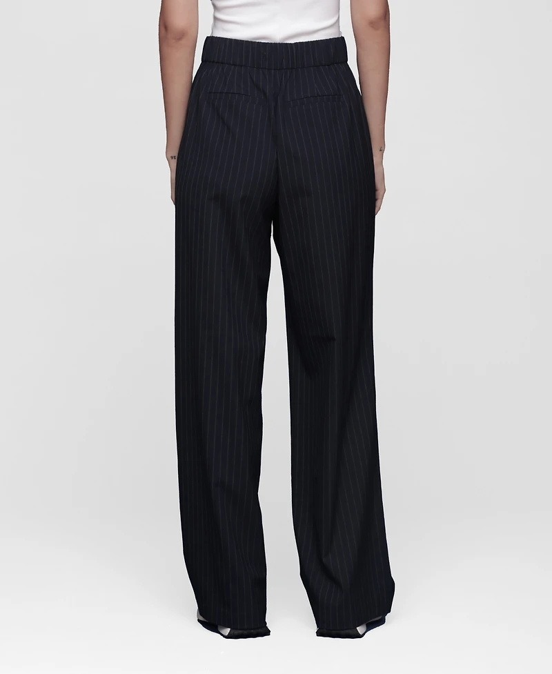 Avec Les Filles Women's Wide Leg Trousers