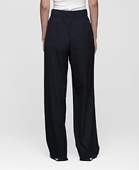 Avec Les Filles Women's Wide Leg Trousers