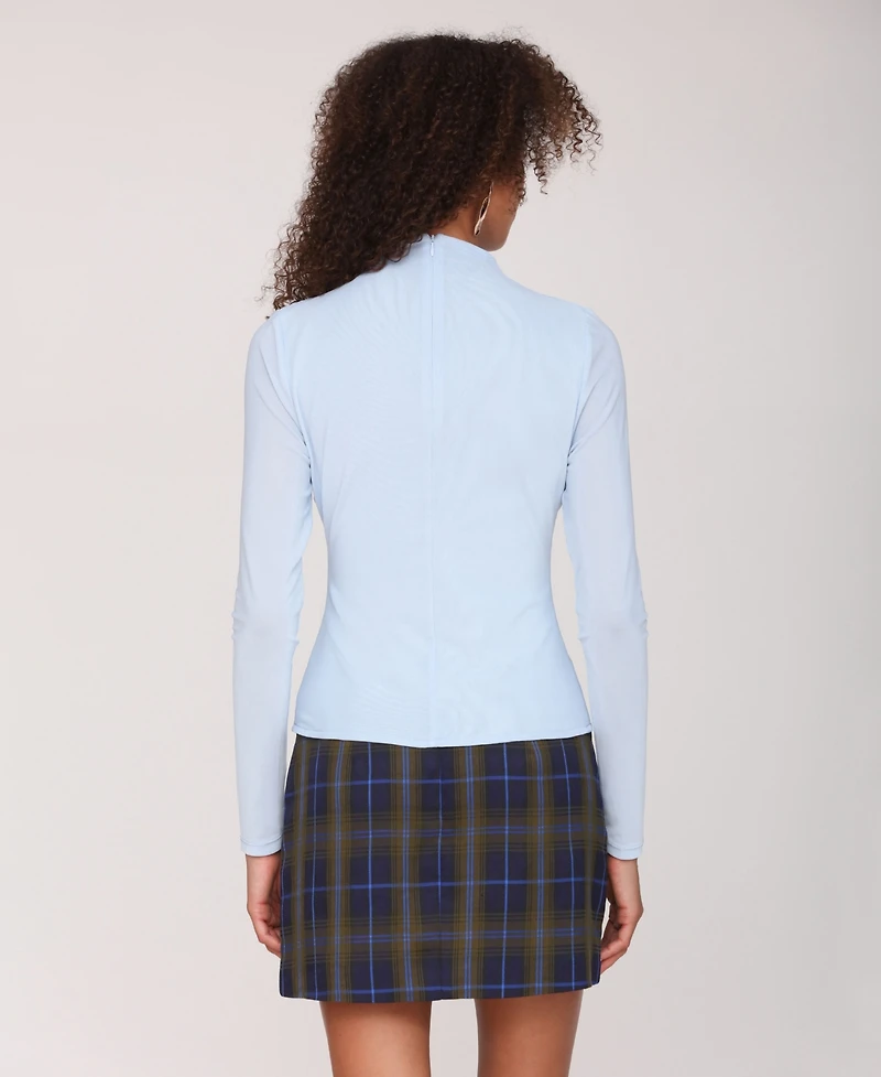 Avec Les Filles Women's Mock Neck Top