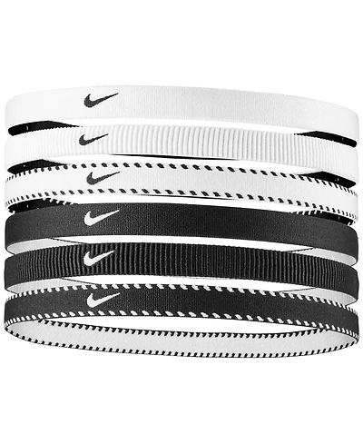 Nike Men's 6-Pack Flex Classic Logo Headbands