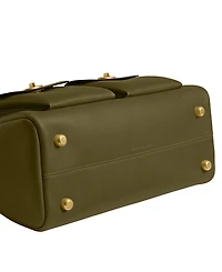 Coach Originals Twin Turnlock Medium Waxed Leather Bag