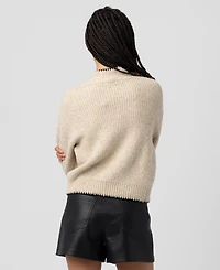 Blank Nyc Women's Whipstitch Detail Cardigan