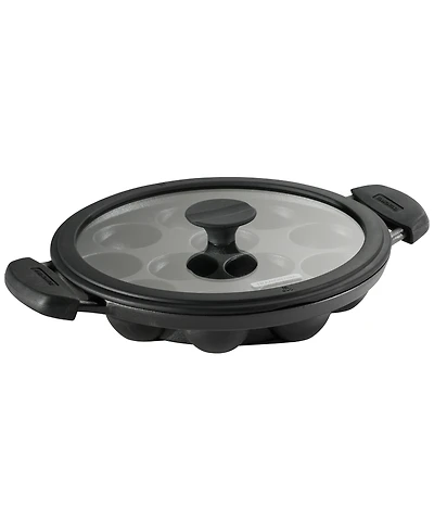 Tramontina Utsava Pre-Seasoned Cast Iron Paniyarakkal with Lid