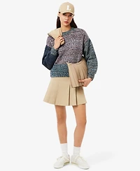 Lacoste Usa Women's Crew Neck Sweater