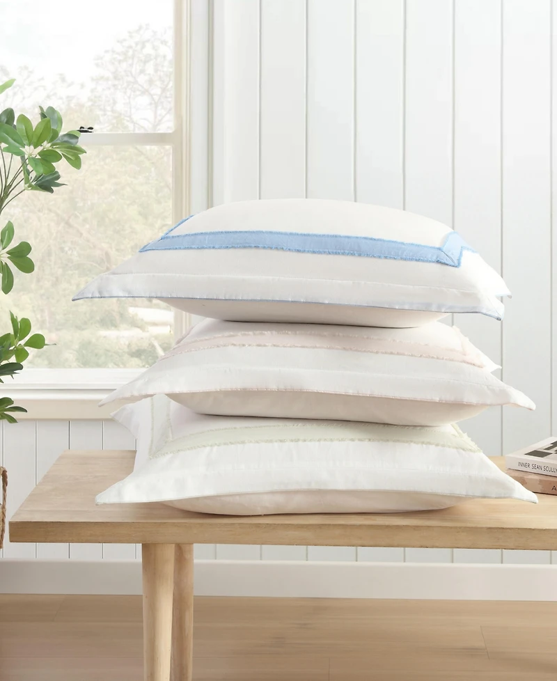 Laura Ashley Mila Solid Linen Sham, European