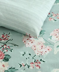 Laura Ashley Rosemoore Face Cotton -Pc. Comforter Set