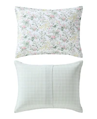 Laura Ashley Bramble Floral Cotton 3-Pc. Comforter Set
