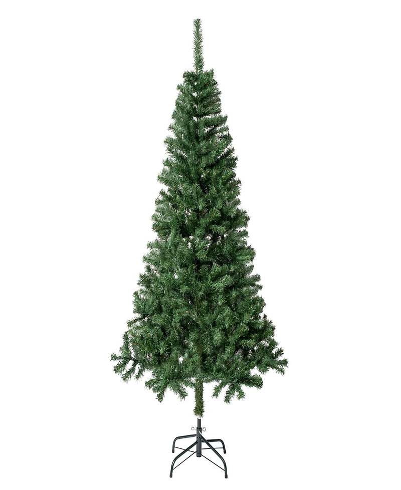 National Tree Company 6 ft. Artificial Linden Spruce Slim Tree