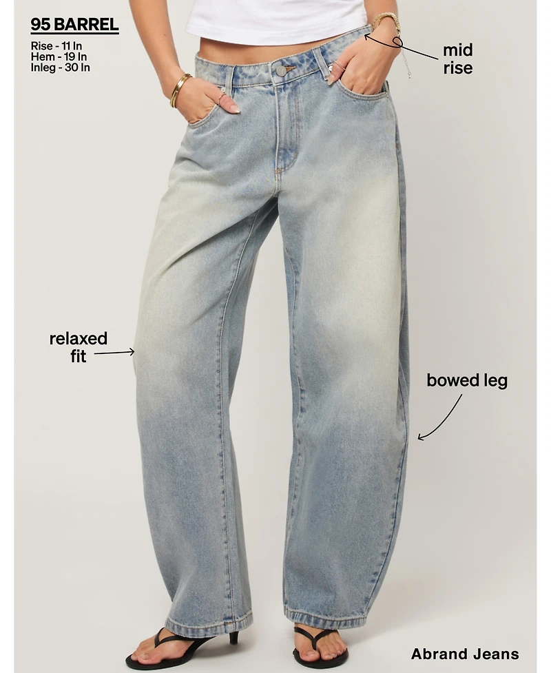 Abrand Women's 95 Alexis Barrel Jeans