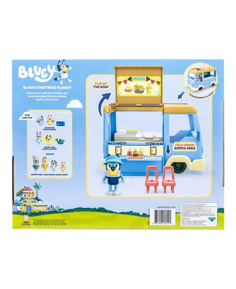 Bluey Let's Play Chef Food Truck Playset