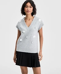 On 34th Women's Embellished Sweater Vest, Macy's Exclusive