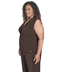 Calvin Klein Plus V-Neck Camisole Top