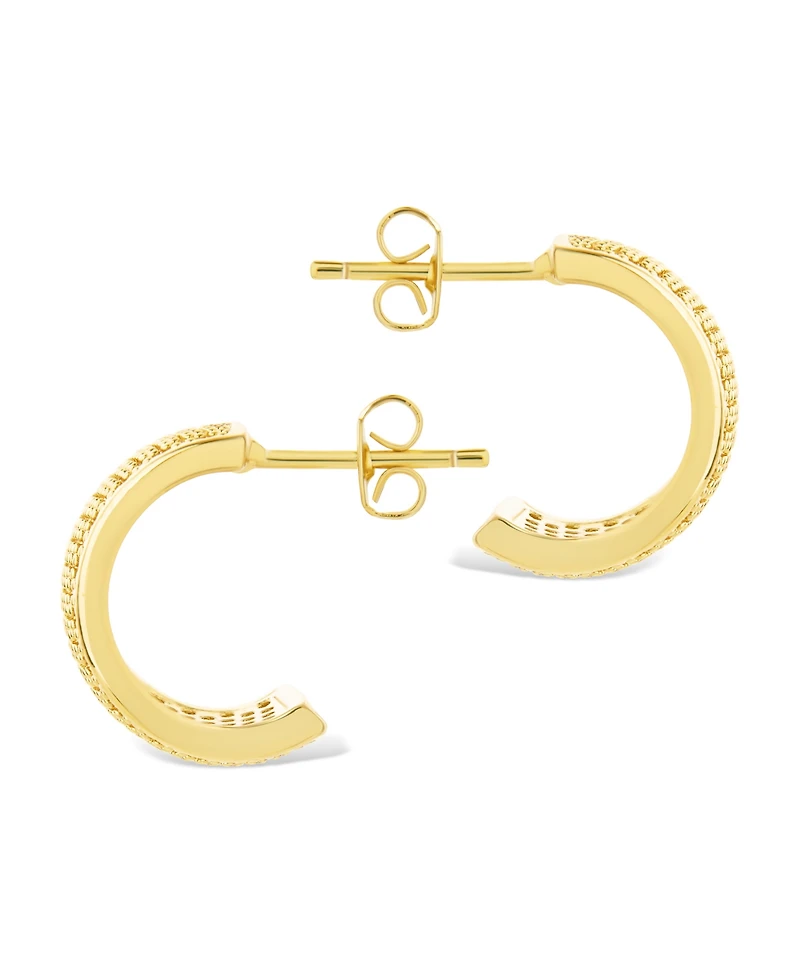 Sterling Forever Simone Cubic Zirconia Stud Earrings