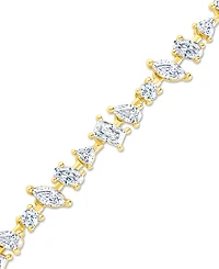 Sterling Forever Ellery Cubic Zirconia Tennis Bracelet
