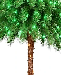 Puleo 6' Pre-Lit Artificial Palm Tree