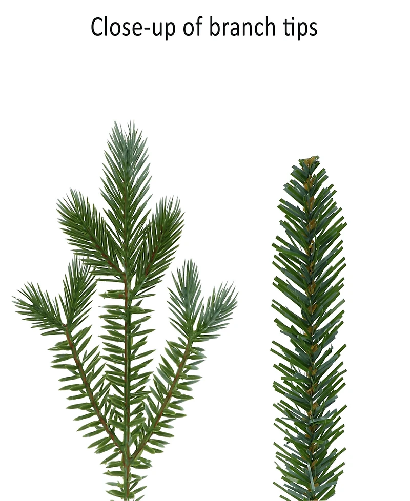 Puleo 24" Linden Fir Artificial Christmas Wreath
