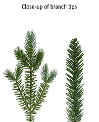 Puleo 24" Linden Fir Artificial Christmas Wreath