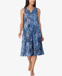 Ellen Tracy Women's Sleeveless Midi Gown