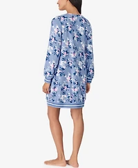 Ellen Tracy Women's Long Sleeve Sleepshirt