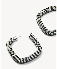 Machete Midi Square Hoops