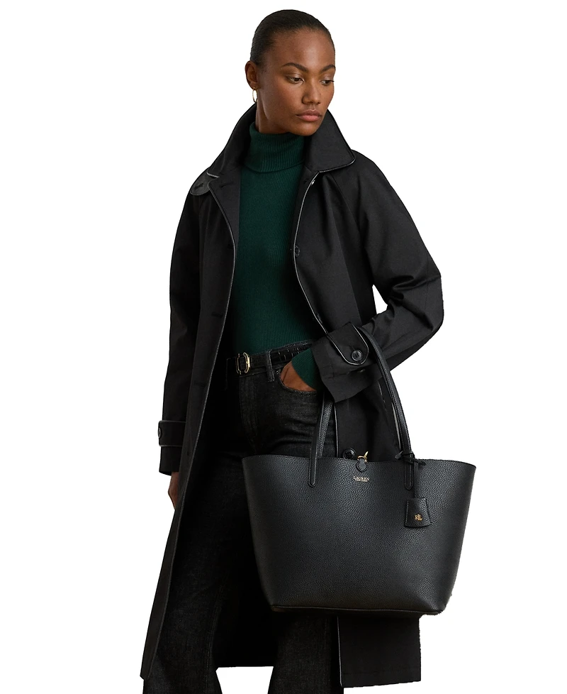 Lauren Ralph Lauren Faux-Leather Reversible Tote Bag