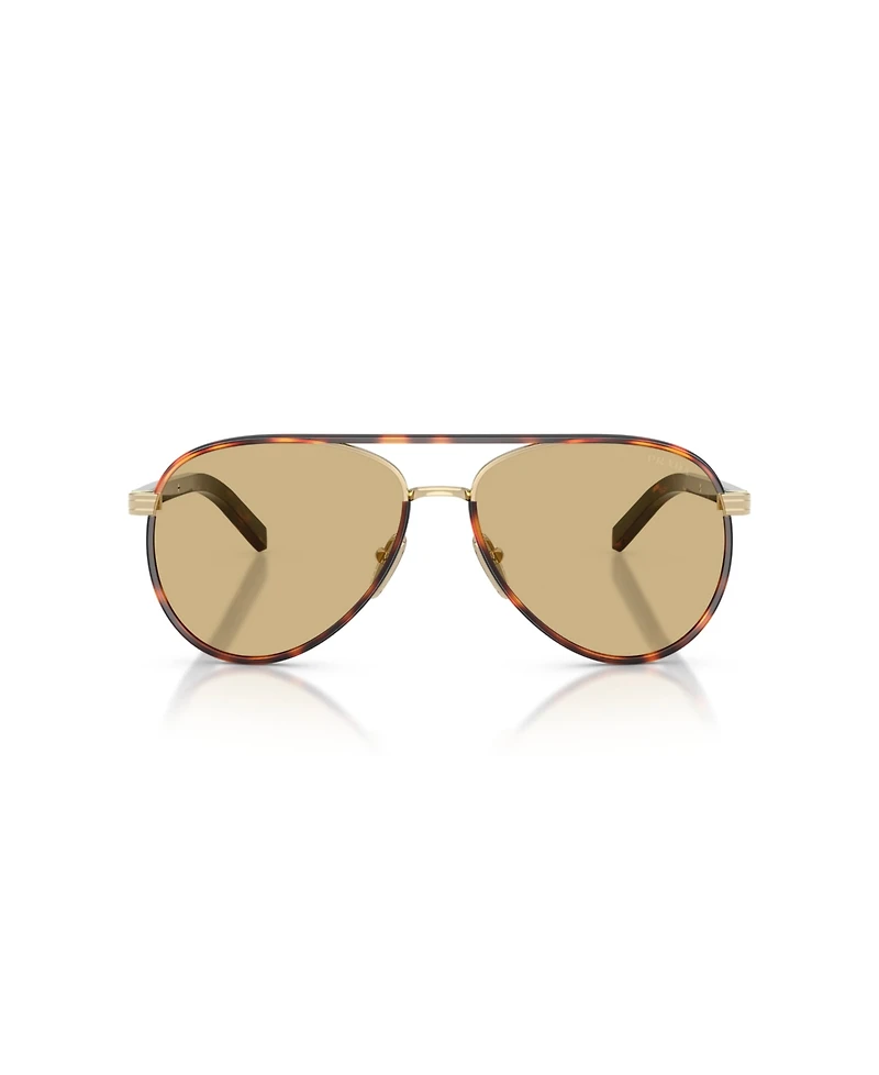 Prada Women's Pilot Aviator Sunglasses, PRB57S