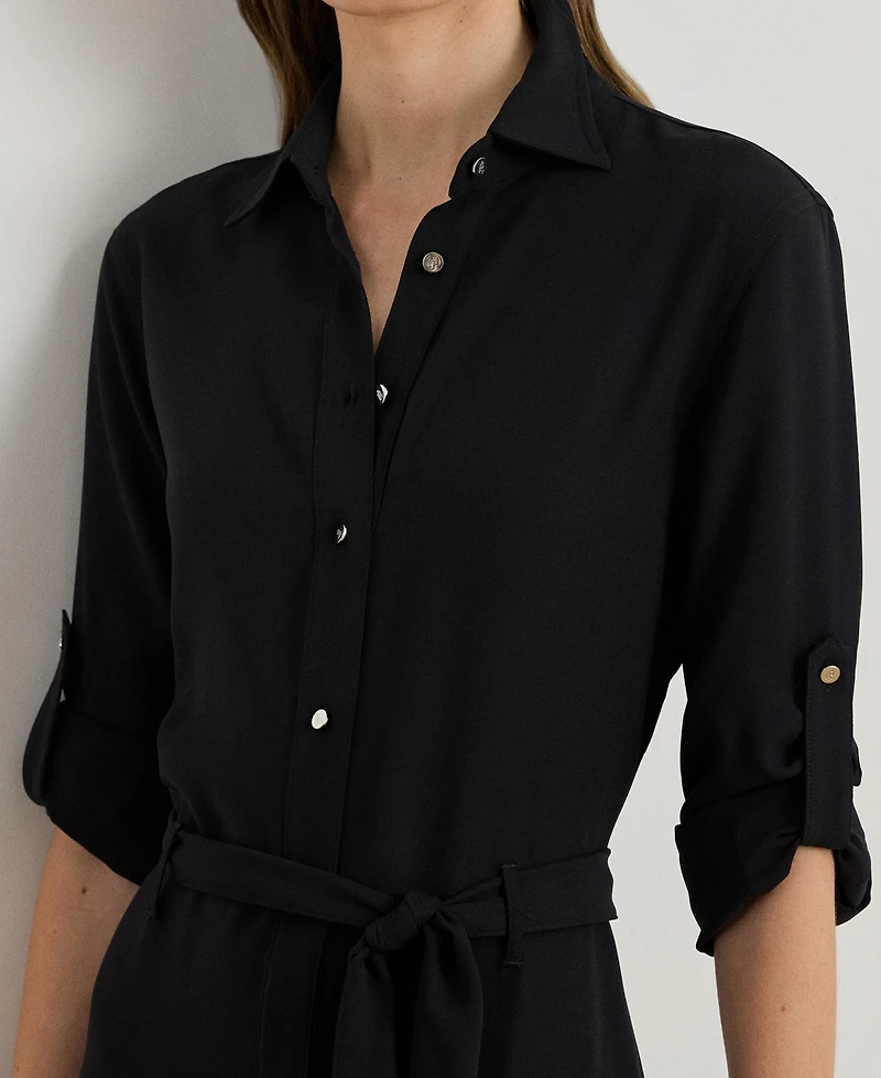 Lauren Ralph Lauren Women's Belted Shirt Dress