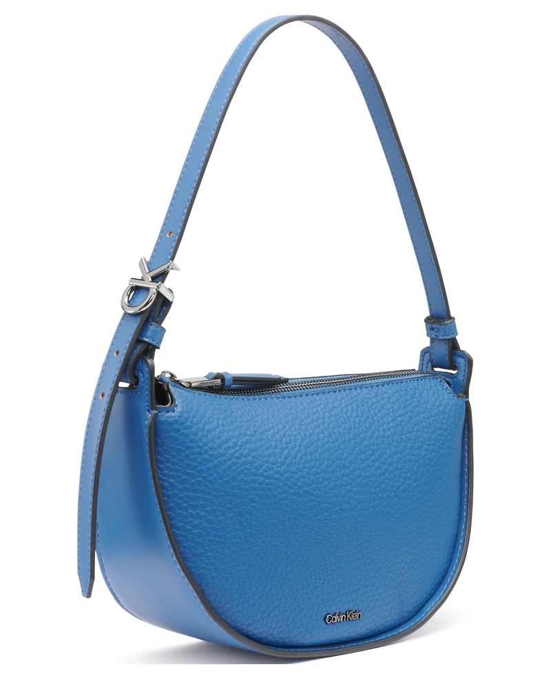 Calvin Klein Women's Gemma Zip Closure Shoulder Bag